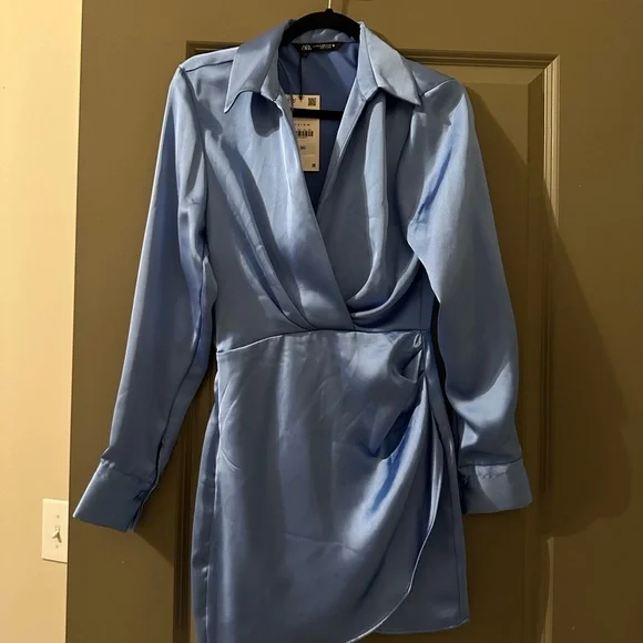 H&M Beige Double-Breasted Trench Coat - Picture 2 of 2